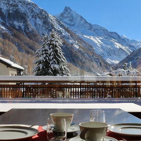 Hotel Garni Les Bouquetins Zinal Exterior foto