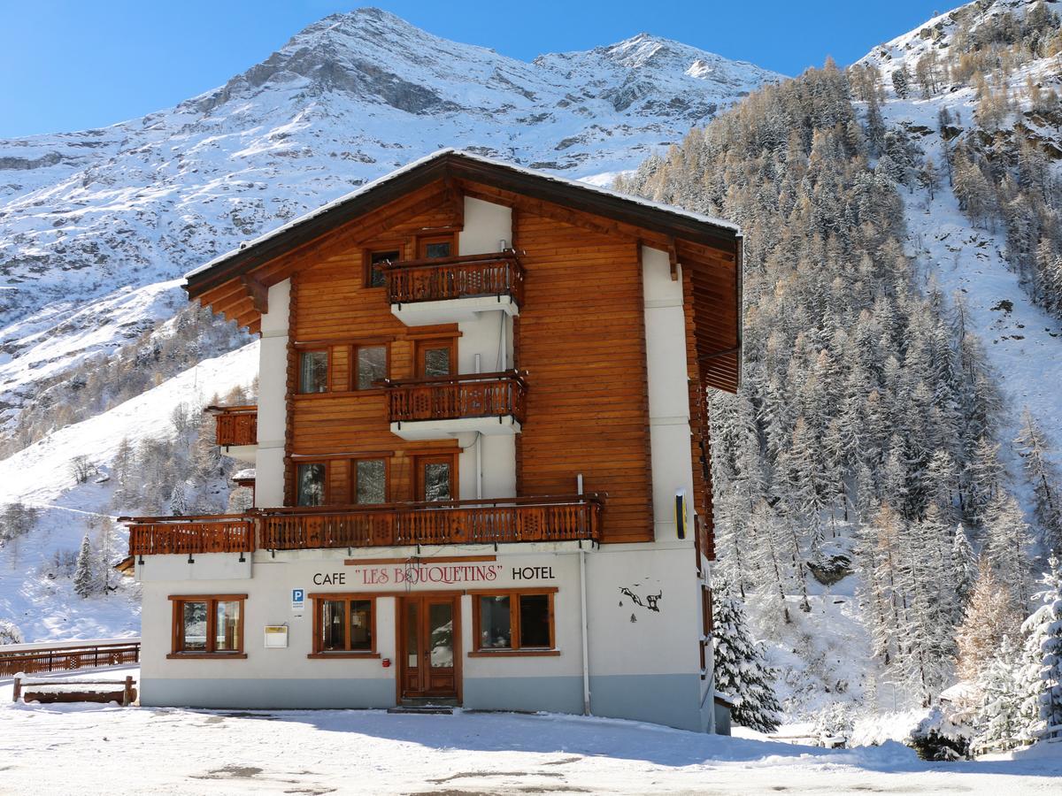 Hotel Garni Les Bouquetins Zinal Exterior foto